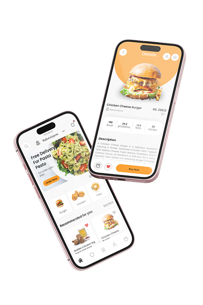 Restaurant Menu - App Design design figma food menu restaurant uiux