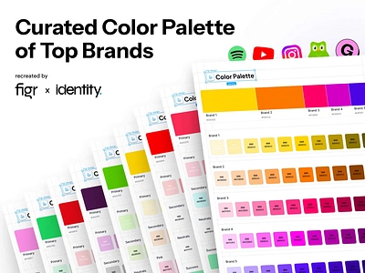 Colour Palettes of Duolingo, Spotify and more! airbnb color color palette colour colour palette design design tokens duolingo figma figma file instagram spotify style guidelines tiktok tokens ui uiux user interface youtube