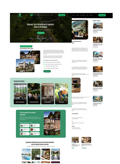 Real Estate Website UI realestate ui