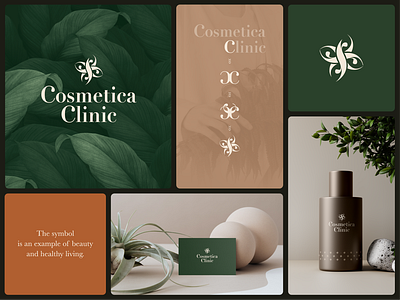 Cosmetica Clinic branding graphic design logo