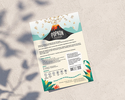 POPKON | Flyer Design adobe illustrator bali branding brochure design flyer design graphic design leaflet poster presentation design product promotion