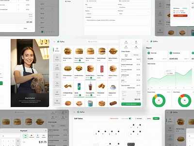 ClaPos - POS Restaurant Apps animation cashier cashier dashboard dashboard food app point of sale pointofsale pos pos apps pos system pos terminal pos ui product product design restaurant saas template design ui kit ui8 uiux