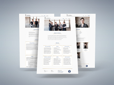 Law firm website mockup design formal law layout legal ui webpage website