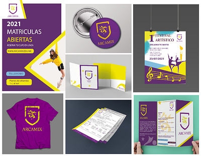 Branding e identidad visual - Arcamix branding graphic design logo visual identity