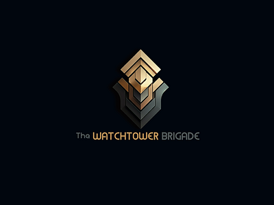 The-Watchtower-Brigade-Badge 3d app art branding design discount logo pricing discount logos for sale discount pricing graphic design icon illustration logo logos minimalist typography ui vector