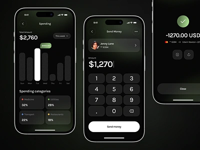 Financial Management App app budget conncept finances mobile mobile app mobile app design mobile ux money ui ux