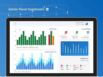 Admin Panel Dashboard | BNPL Project bnpl dashboard deutschland frontend german managment panel parastoomajidi productdesigner sanandaj shop tehran uiux