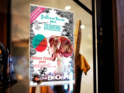 Affiches pour dédicaces affiche template