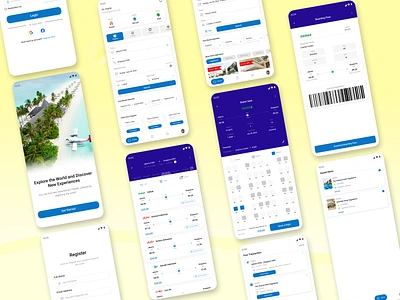 Travel Booking App app design clean design creative process design exploration design inspiration digital design dribbble community dribbble shots interaction design minimal design modern design prototyping responsive design travel ui design uiux design user experience user interface ux design visual design