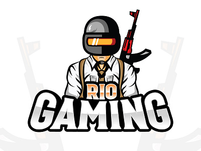 RIO Mascot Logo For Youtube Gaming Channel 2dlogodesign artmascot cartoonmascot channellogo custommascot gamerlogo mascotdesign techmascot youtubebranding youtubemascot