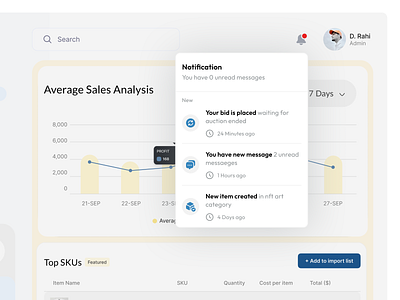 Notification Popup Design | Dropshipping SaaS Product design alert popup antdesk app notification dashboard dashboard notification design showcase drop shipping figma design icon popup idealrahi modern ui notification popup product design responsive ui saas notification ui design user interaction design ux design web app design web ui design