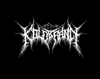 Koldbrann Logo black metal black metal logo branding death metal death metal logo design graphic design illustration logo ui