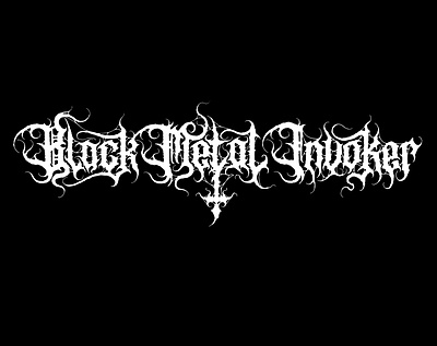 Black Metal Invoker Logo black metal black metal logo branding death metal death metal logo design graphic design illustration logo ui