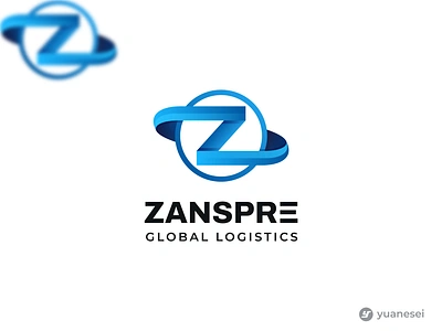 ZANSPRE Global Logistics Logo Design abstract logo app icon app logo brand design brand identity branding geometric logo global logo logistics logo logo design logomark minimalist logo o logo startup logo tech logo technology logo type typography z z logo