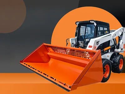 Tractor & Skid Steer Attachments development graphic design ui