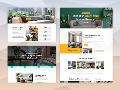 Inoterior - Architecture & Interior Designer Html5 Template uiux designs