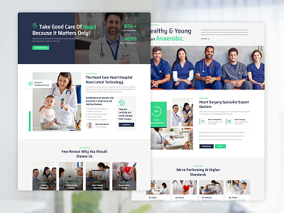 Dezily - Cardiologist Hospital Html Template web design