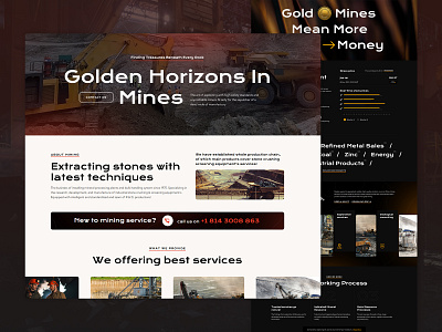 Minemo - Mining Industry Services WordPress Theme wordpress theme