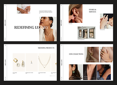 MEJURI exploration jewelery layout mejuri ui visual design web design website design