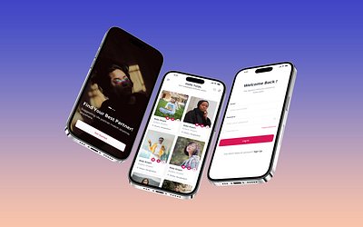 Modern Dating App UI Design 💕 | Swipe, Match & Connect Effortle appdesign appdesignlovers creativedesign datingapp datingexperience datingui dribbble dribbbleshots figmacommunity figmadesign mobileappui modernui nextgenapp swiperight techforlove uidesign uxdesign