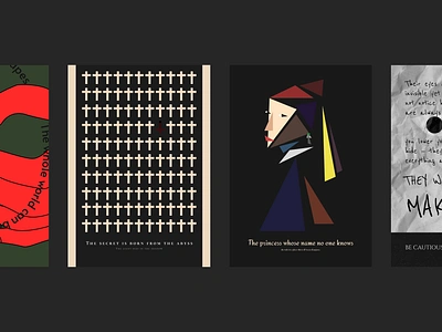 Posters in the style of minimalism and modernism minimalism modernism posters