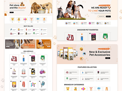 Pettile - Pet Store and Pet Food Shopify Theme web shop