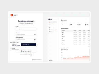 Create an account createaccount sign up signin subscription