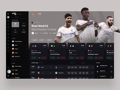 Player Performance Dashboard dashboarddesign playerperformance sportstech uidesign