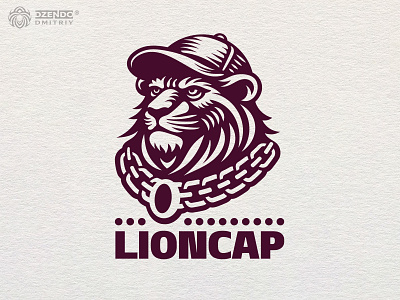 Cool Lion Logo branding elegant lion lion artwork lion baseball cap lion branding lion emblem lion head design lion identity lion mascot lion symbol logo modern lion powerful lion regal lion