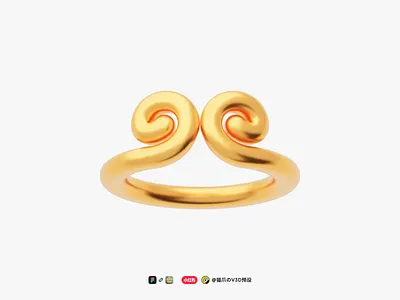 Wukong - Tightening Hoop 3d circlet of constraint figma icon tightening hoop v3d vector to 3d wukong