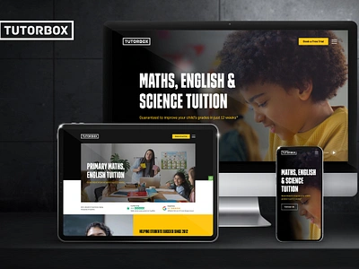 🎓 TutorBox - Empowering Students Since 2012 🎓 app design branding design figma luxurydesign minimaldesign mobile design modernui premierservices ui ui design uiuxdesign ux design web design websitedesign