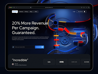 OneText – SaaS AI Website UI UX Design ai app ai assistant ai dashboard ai interface ai sign b2b saas best web design creative website mobile website modern website professional website saas saas dashboard saas interface saas landing page saas logo saas website web design web design inspiration web ui