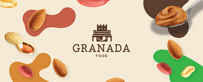 GRANADA FOOD - VISUAL IDENTITY graphic design logo