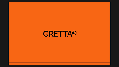 Gretta / Architecture Webdesign agency architecture architecture branding architecture design gretta interior design minimal minimal design minimalist minimalist design modern architecture orange webdesign relume studio ui ui design webdesign