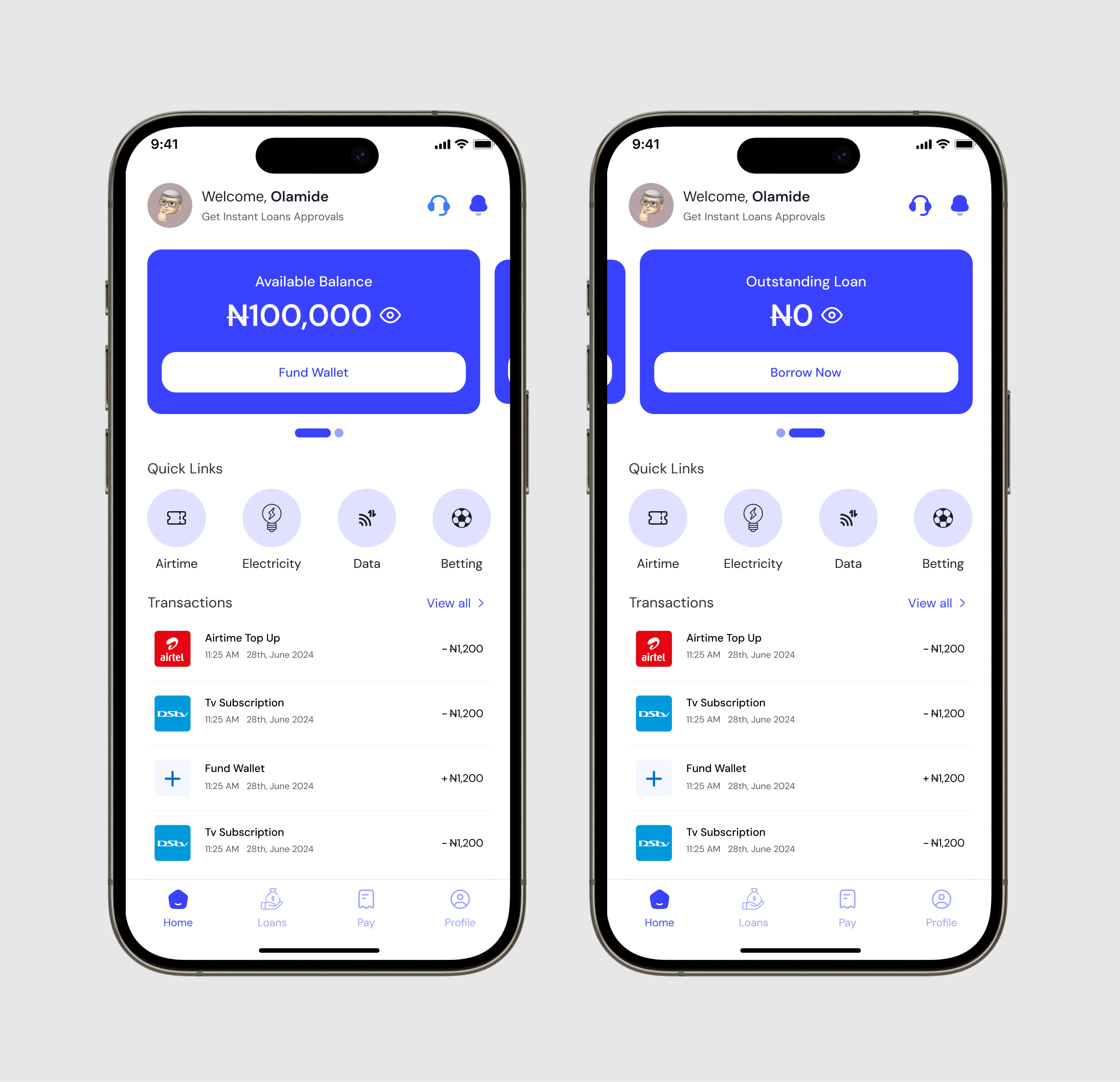Loan Fintech Application app design fintech mobile app ui uiux ux