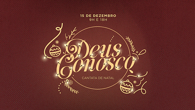 Deus Conosco branding christmas church graphic design igreja logo motion graphics musical