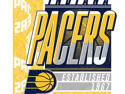 Pacers Concept - Modern Sport branding design graphic design illustration logo typography vector