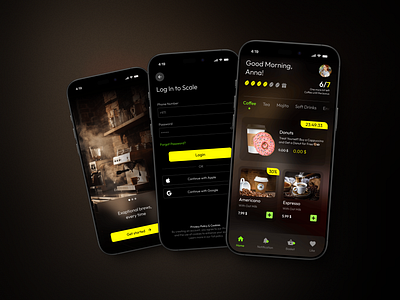 Kofe-Mofe Order App coffe figma kofe mobile mobileapp ui uiux