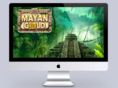 Mayan Gold - Facebook game animation branding graphic design motion graphics ui