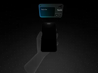 Connect Your Cold Wallet to a Mobile App 3d animation app branding coldwallet crypto mobile app motion graphics spline ui uxui