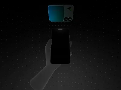 Connect Your ColdWallet to MobileApp 3d animation branding coldwallet cryptoapp cryptowallet graphic design mobileapp motion graphics spline ui uxui