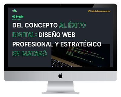 O3 Media: Agencia diseño web en Mataró ui web design