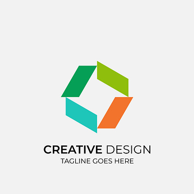 Creative Solar Modern Logo Design illustration solar