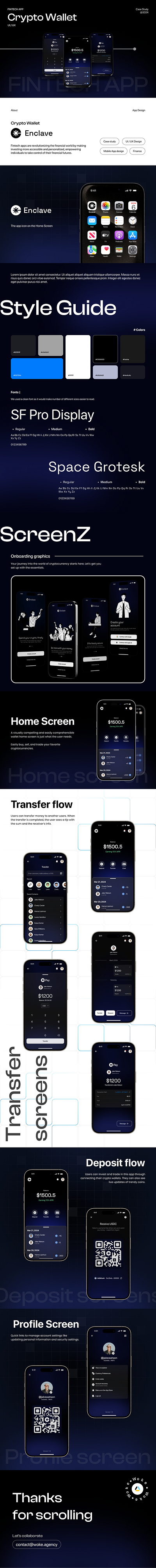 FINTECH - CRYPTO WALLET APP casestudy cruptoapp crypto design fintech mobileapp productdesign ui uiux