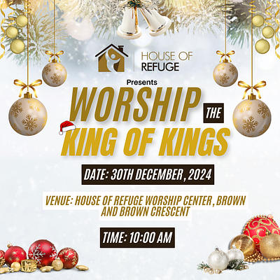 Worship flier