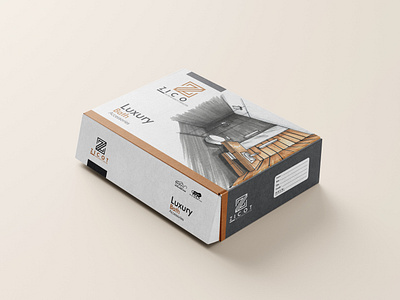 Zicot - Bathroom Accessories - Box Packaging Design customizable packaging