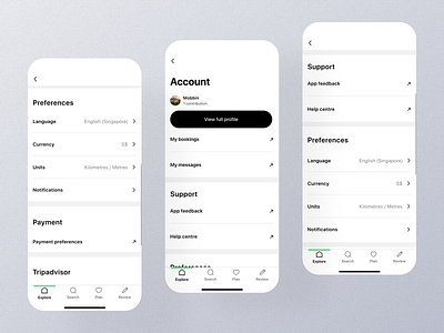 Account Mobile App Ui account account app account dashboard account design account details account experience account interface account mobile account option account page account screen account setting account ui account view account widget app design mobile screen ui