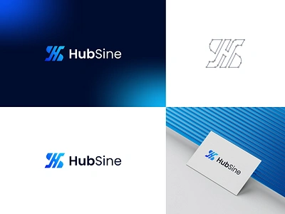 HS / SH Logomark (Available for purchase) branding design graphic design hs logo sh tech