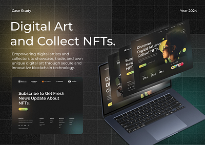 Digital Art and Collect NFTs. app brand branding design graphic design illustration logo nft design nft web product design typography ui ui ux ux vector web web design