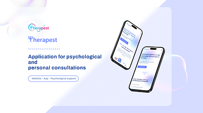 Psychological site to help people animation app brand branding design graphic design illustration logo mobile psychological ui ux vector